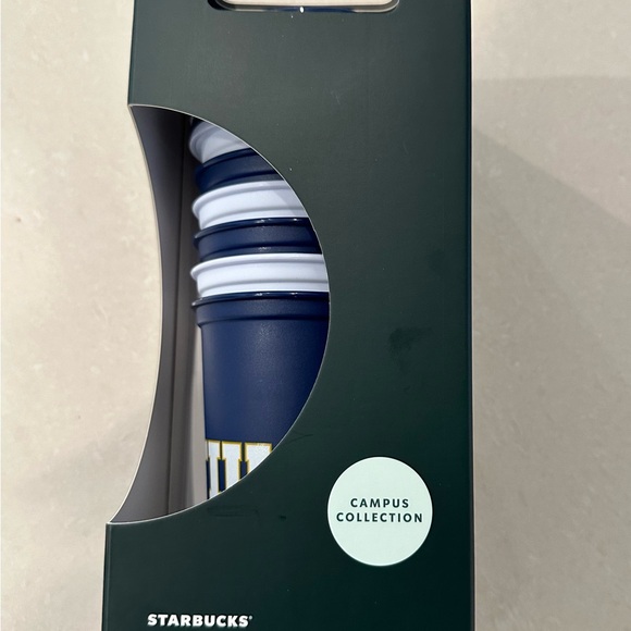 NWT Starbucks, FIU Campus Collection Reusable Hot Cups, Set of 6 cups (16 FL OZ) - Picture 3 of 6